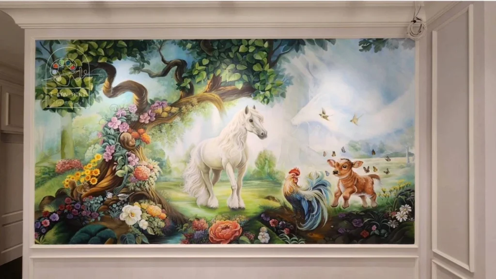 วาดผนัง